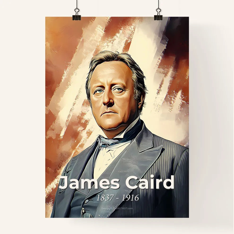 Portrait of James Caird Poster