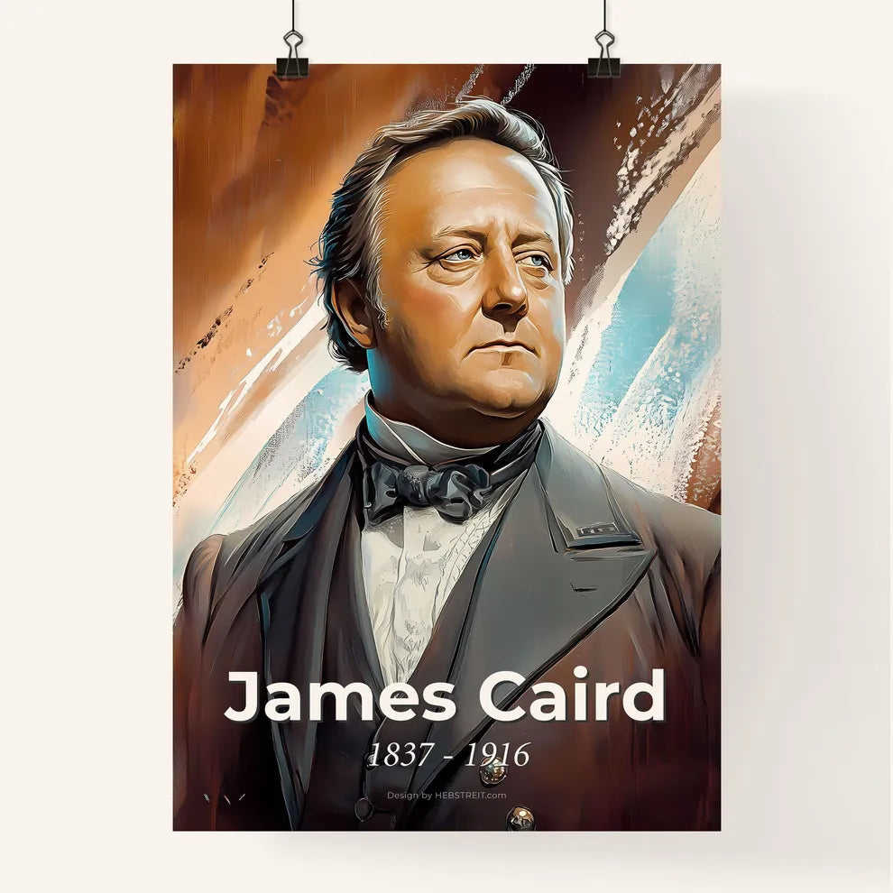 Portrait of James Caird Poster