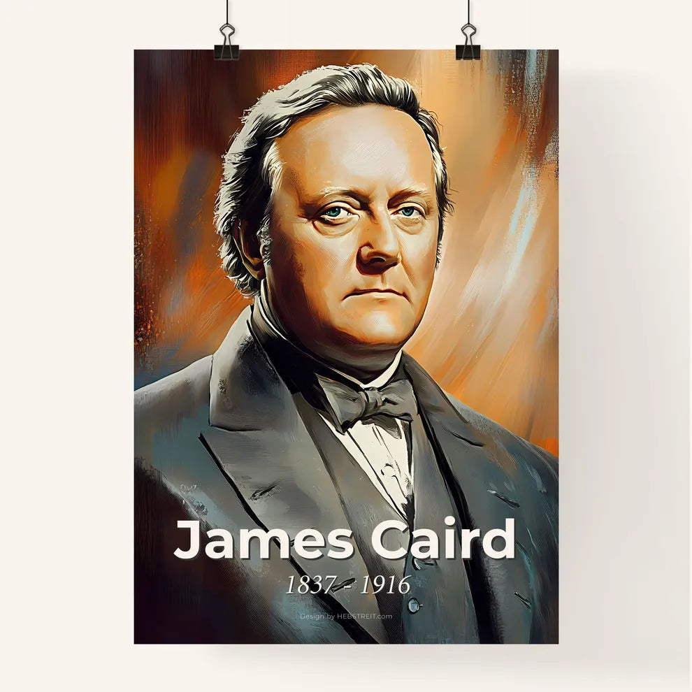 Portrait of James Caird Poster