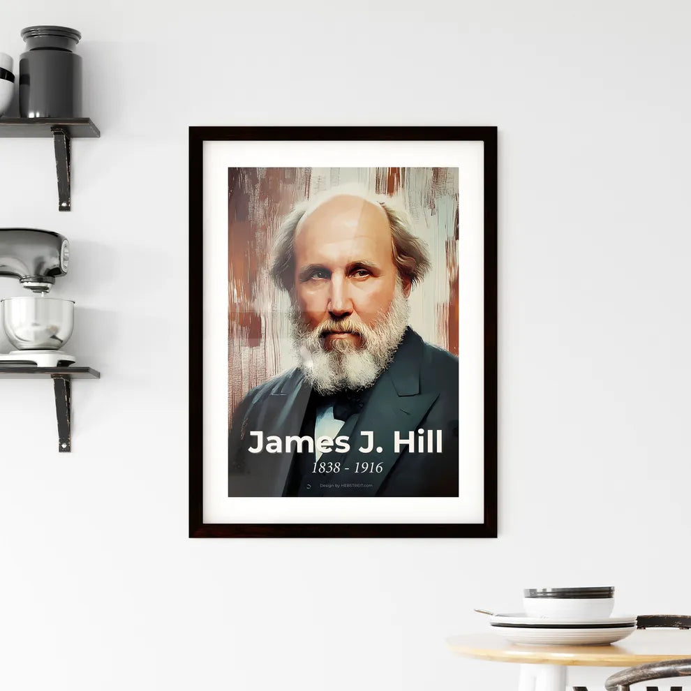 Portrait of James J. Hill Hangings