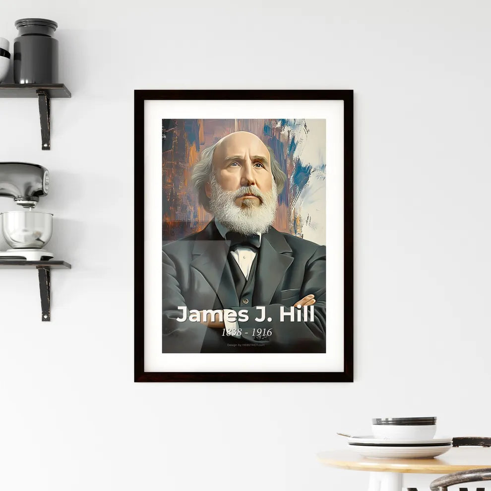 Portrait of James J. Hill Hangings