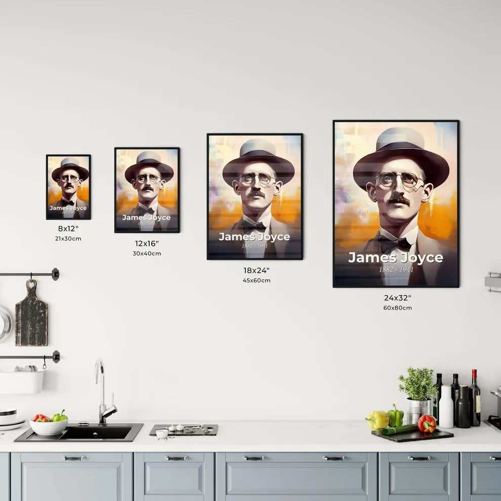 Portrait of James Joyce - Kitchen Hangings