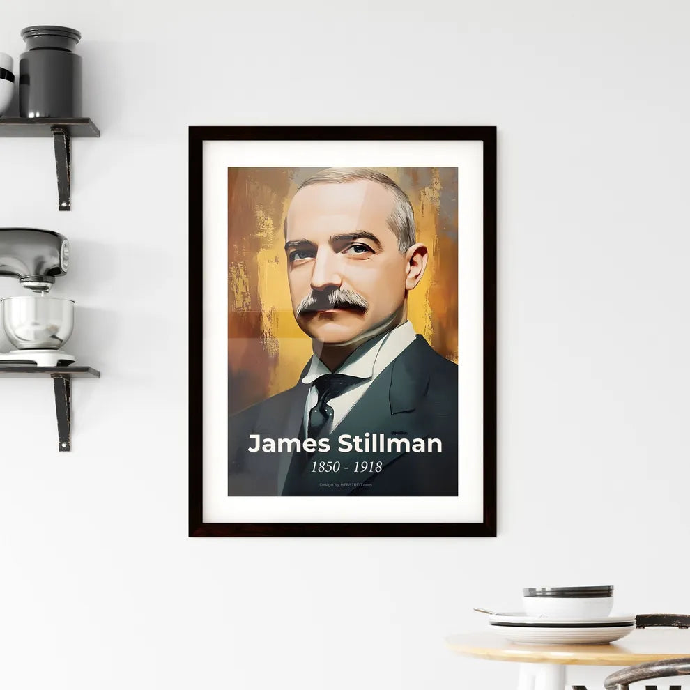 Portrait of James Stillman Hangings