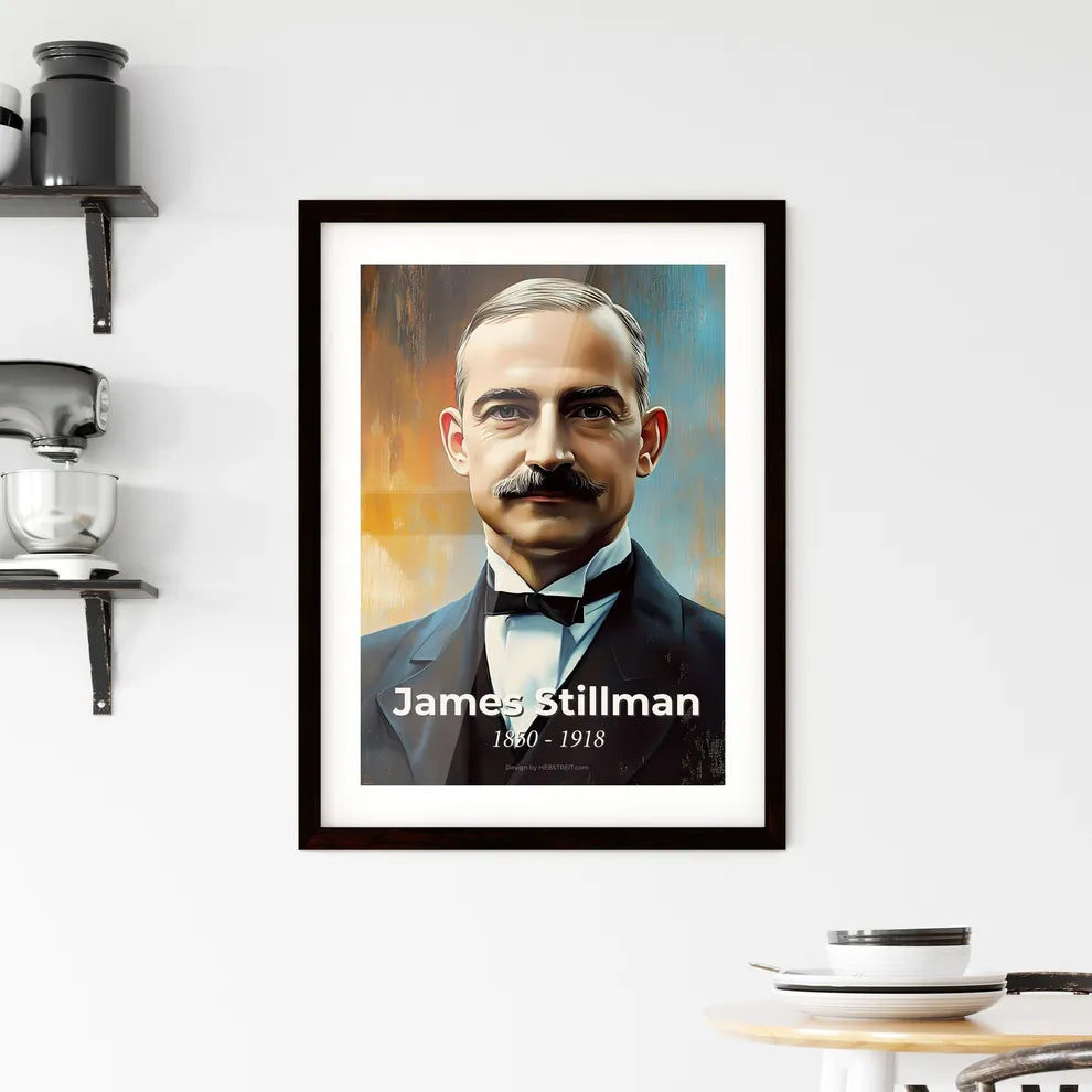 Portrait of James Stillman Hangings