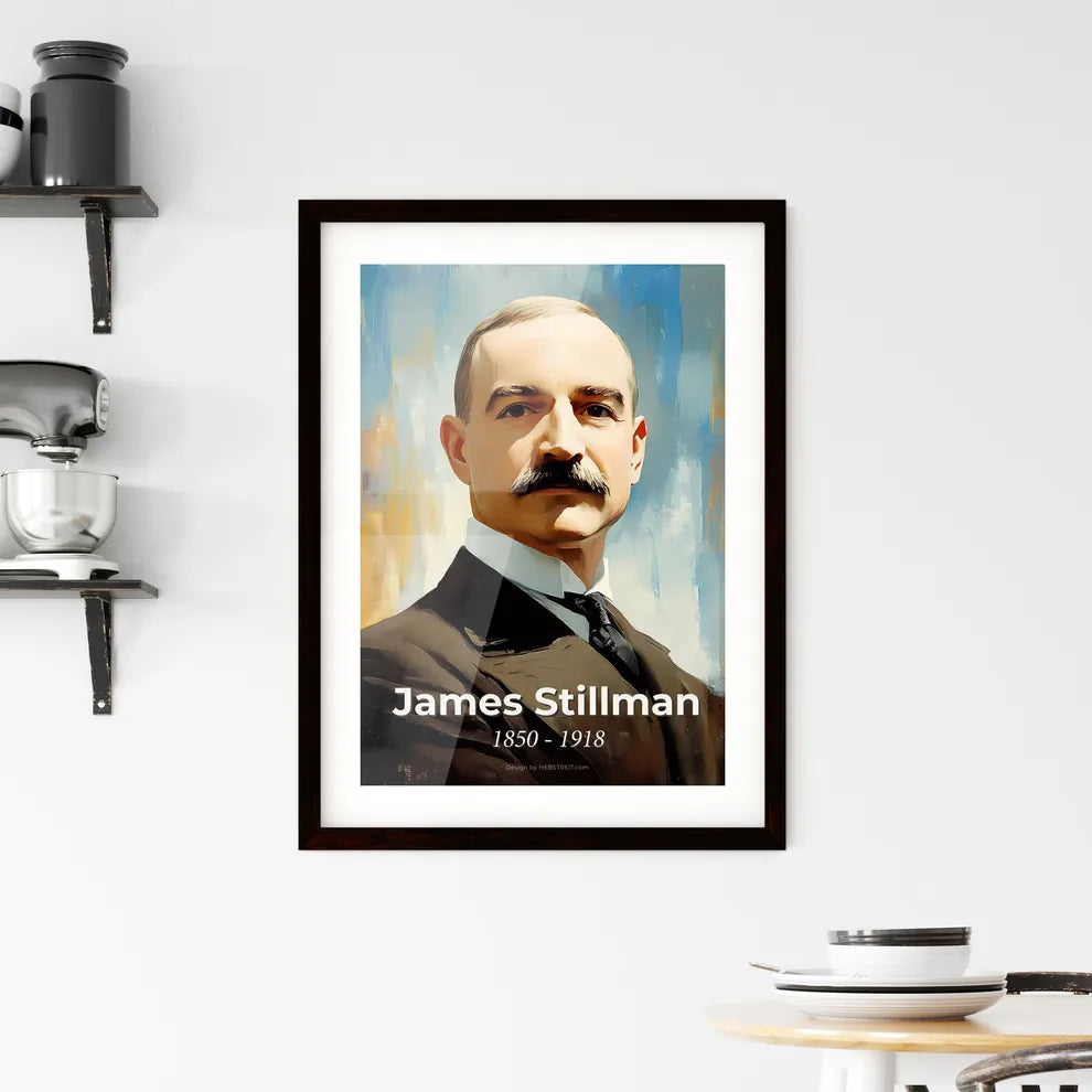 Portrait of James Stillman Hangings