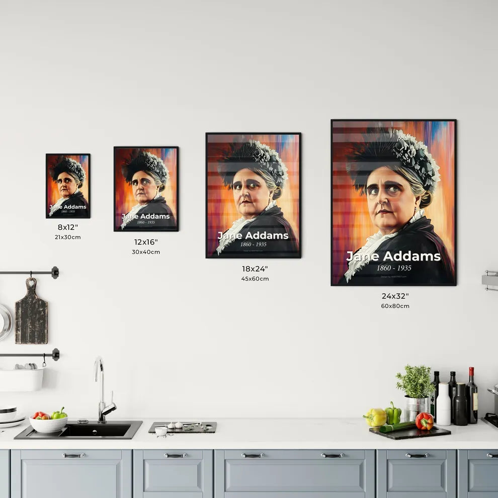 Portrait of Jane Addams - Kitchen Hangings