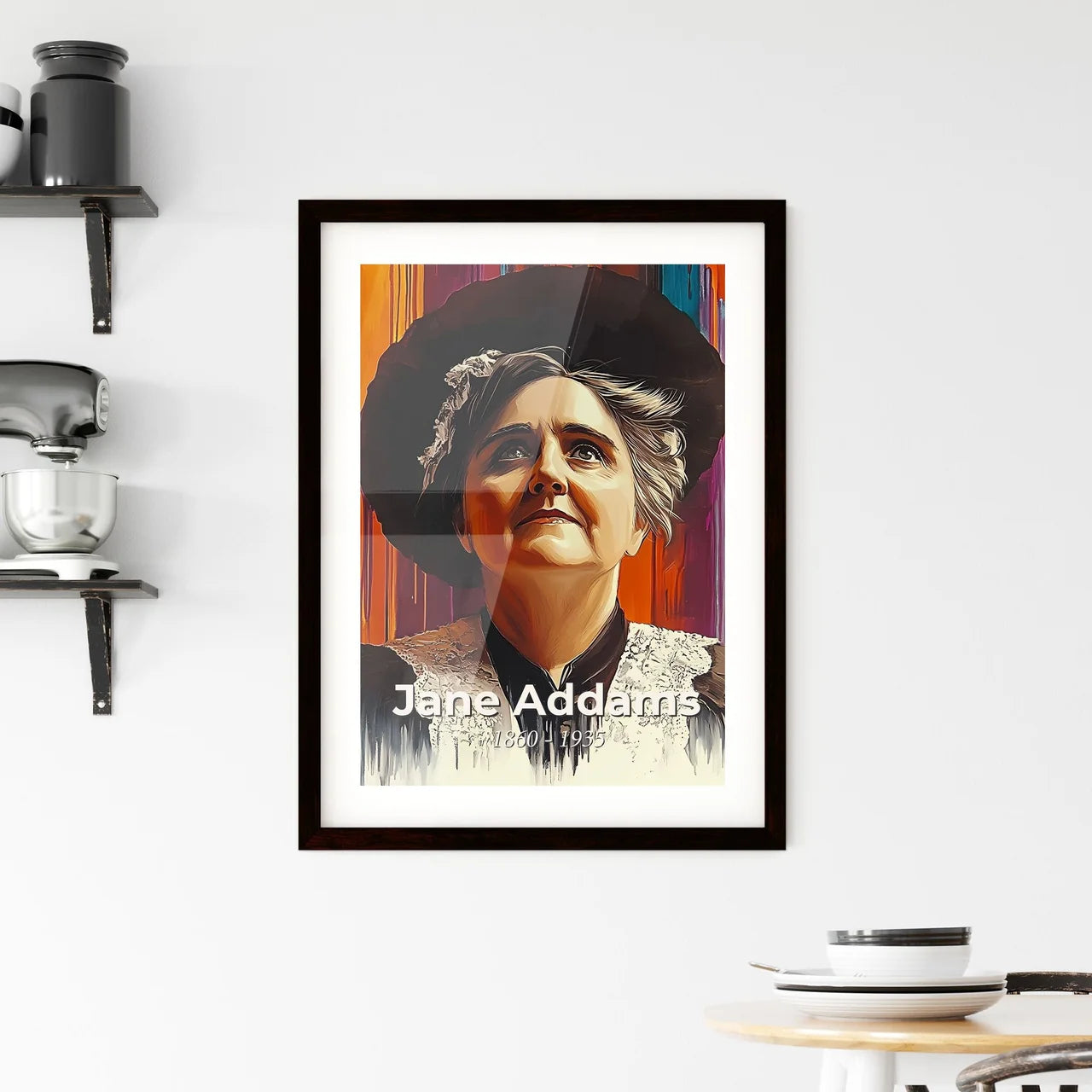 Portrait of Jane Addams Framed Print
