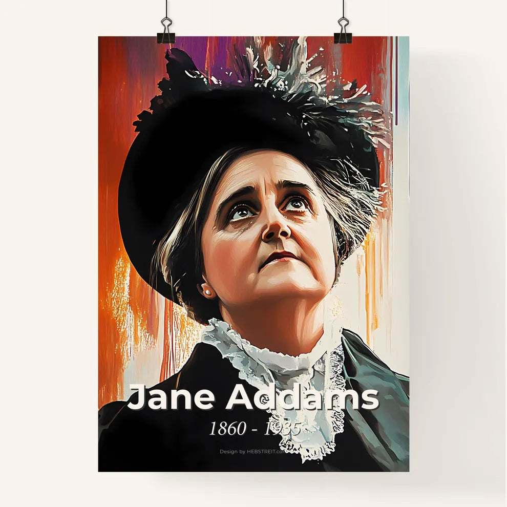 Portrait of Jane Addams Poster