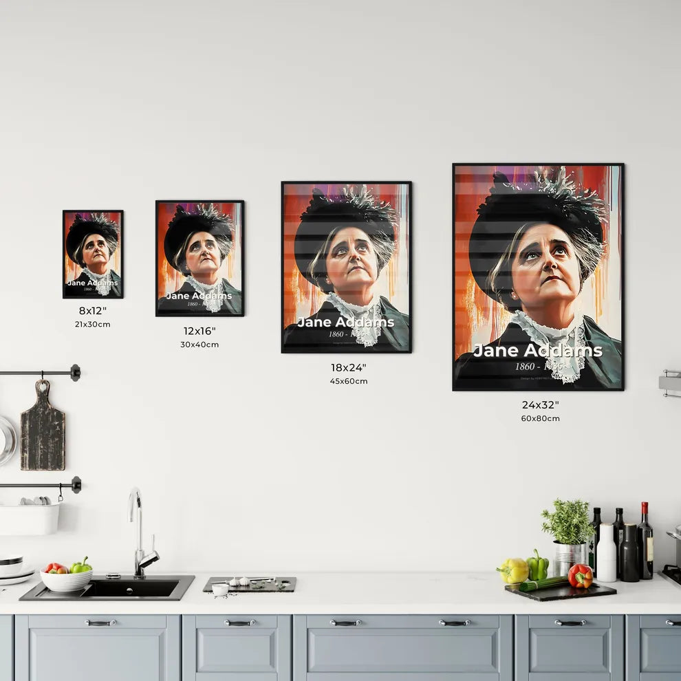 Portrait of Jane Addams - Kitchen Hangings