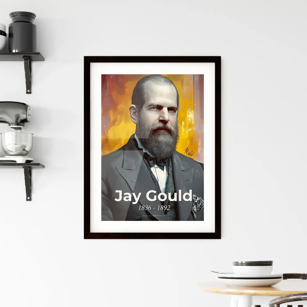 Portrait of Jay Gould Hangings