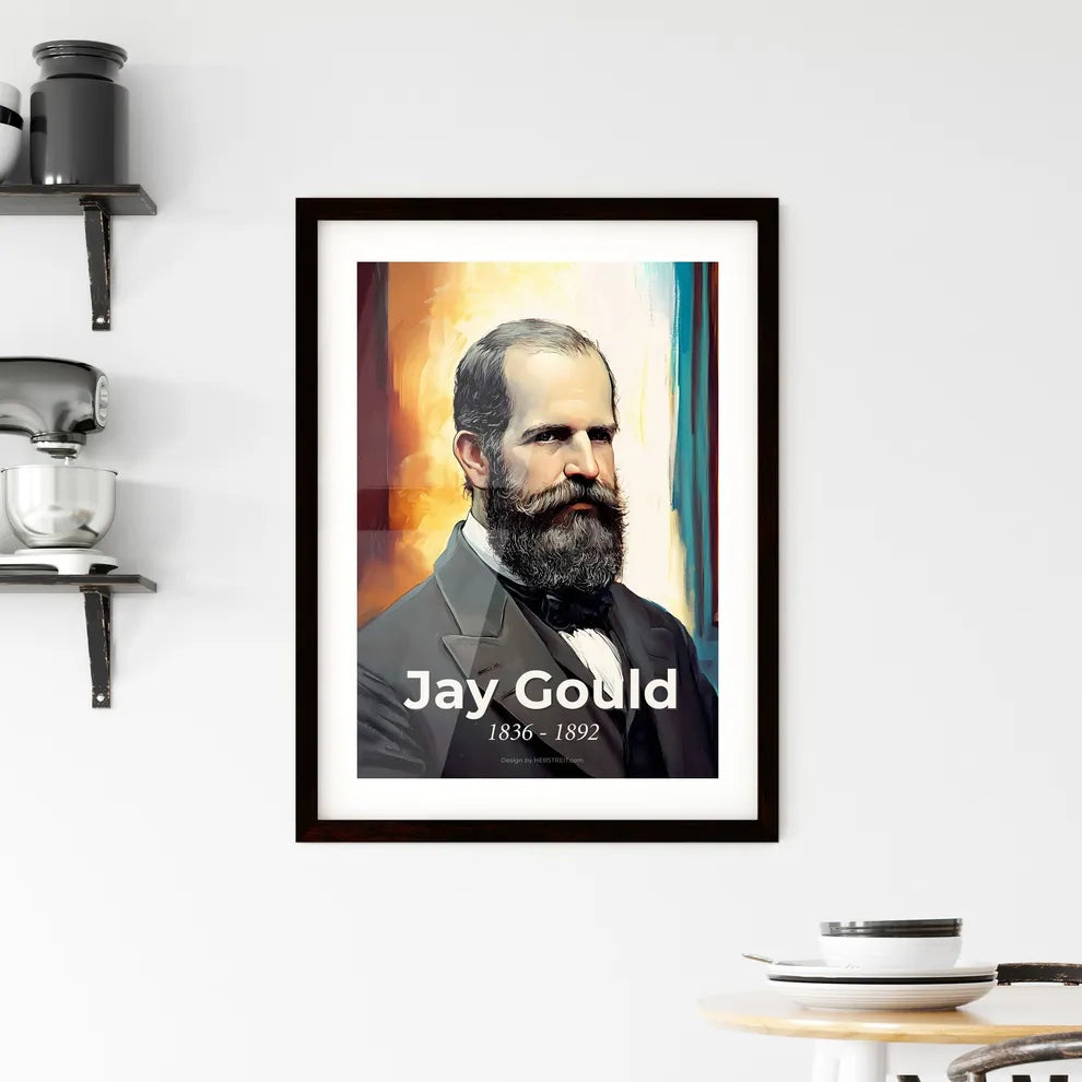 Portrait of Jay Gould Hangings