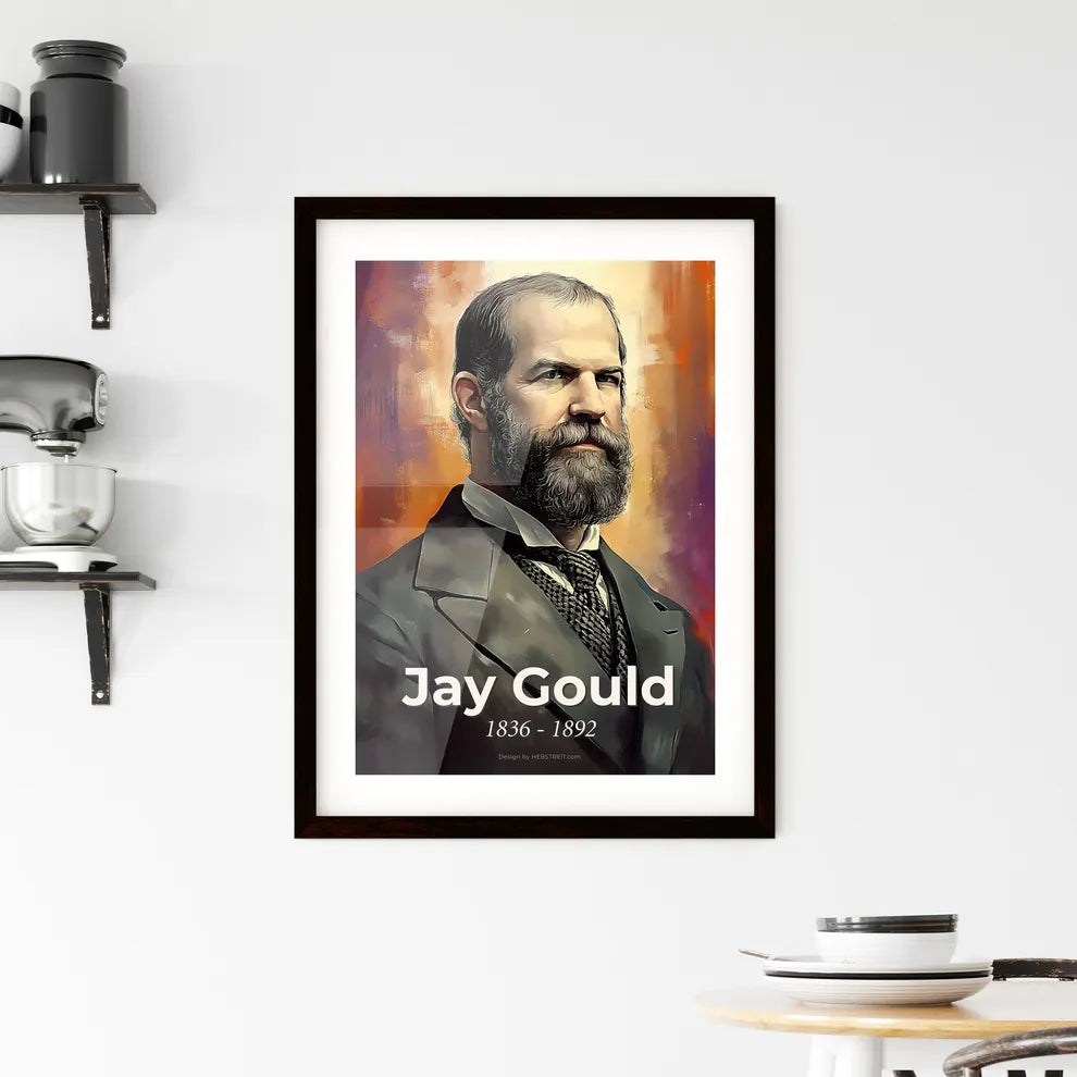 Portrait of Jay Gould Hangings