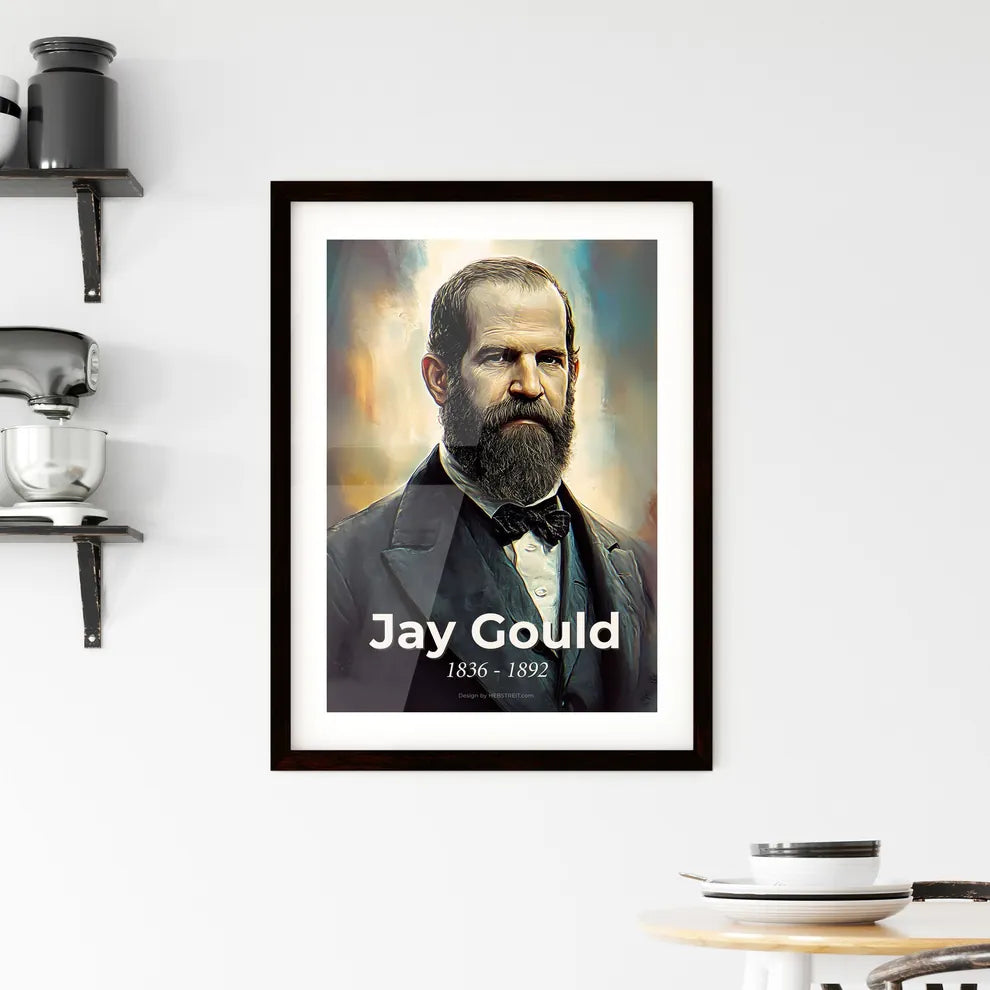 Portrait of Jay Gould Hangings