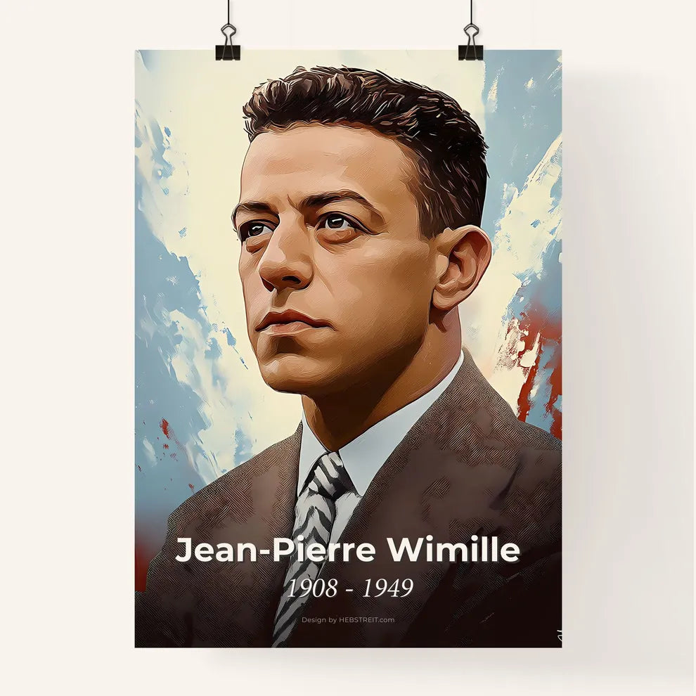 Portrait of Jean Poster