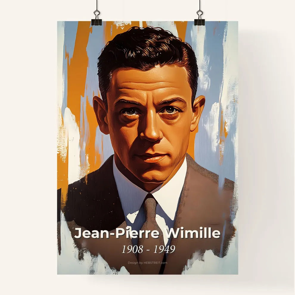 Portrait of Jean Poster