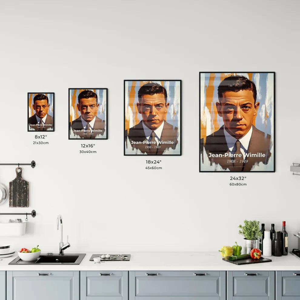 Portrait of Jean Size Chart