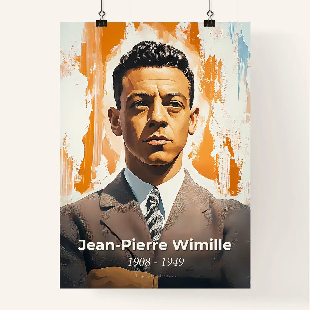 Portrait of Jean Poster