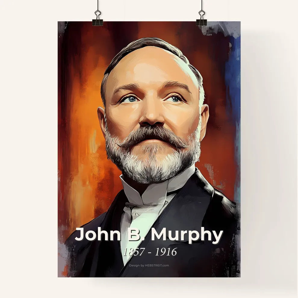 Portrait of John B. Murphy Poster