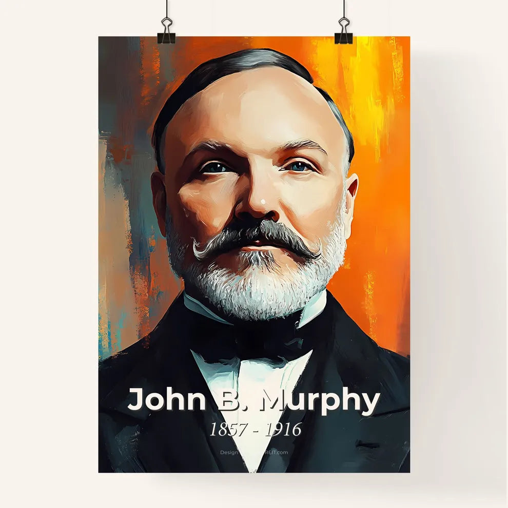 Portrait of John B. Murphy Poster