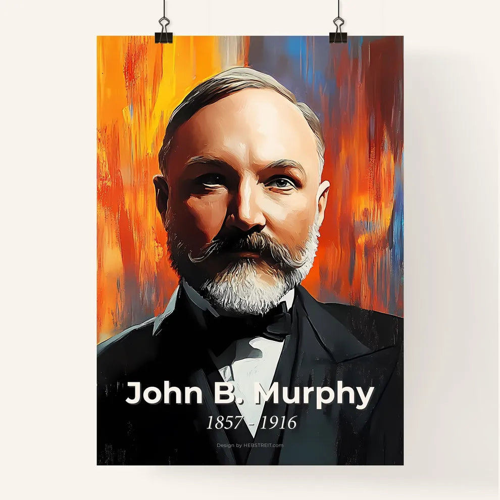 Portrait of John B. Murphy Poster