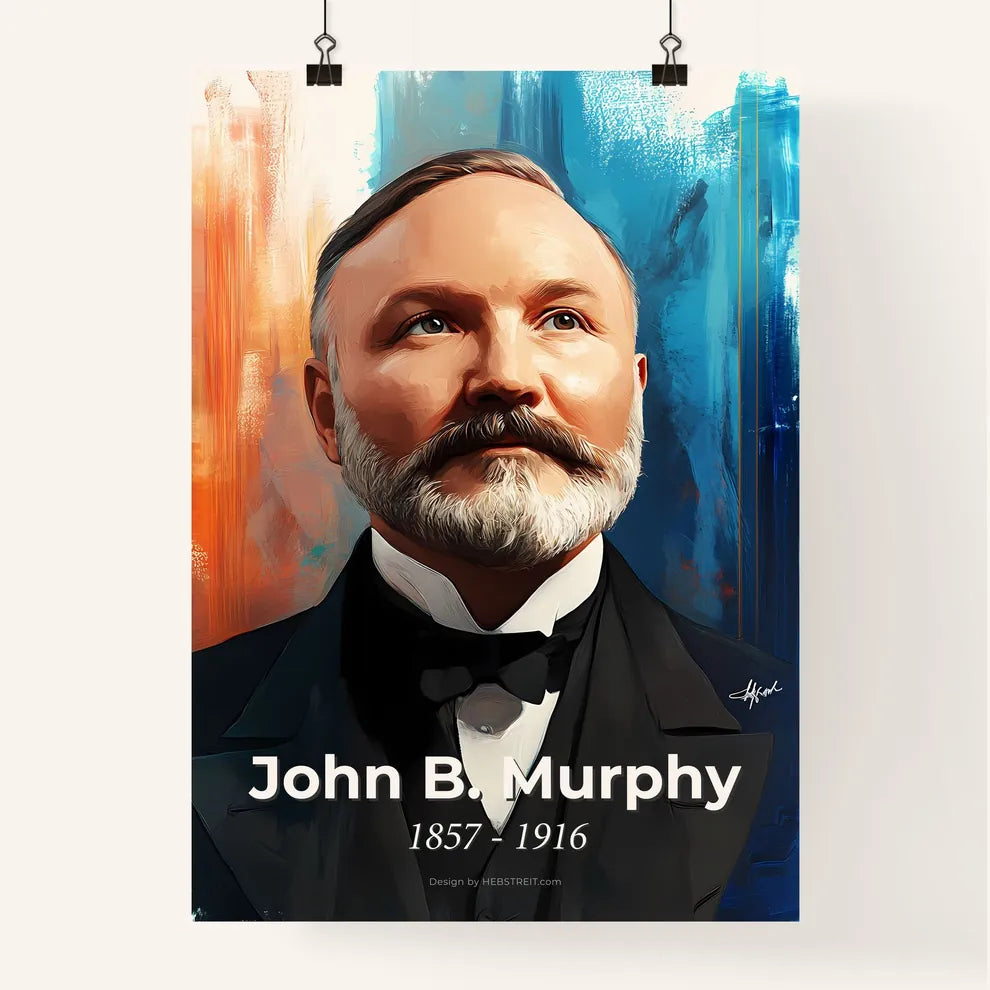 Portrait of John B. Murphy Poster