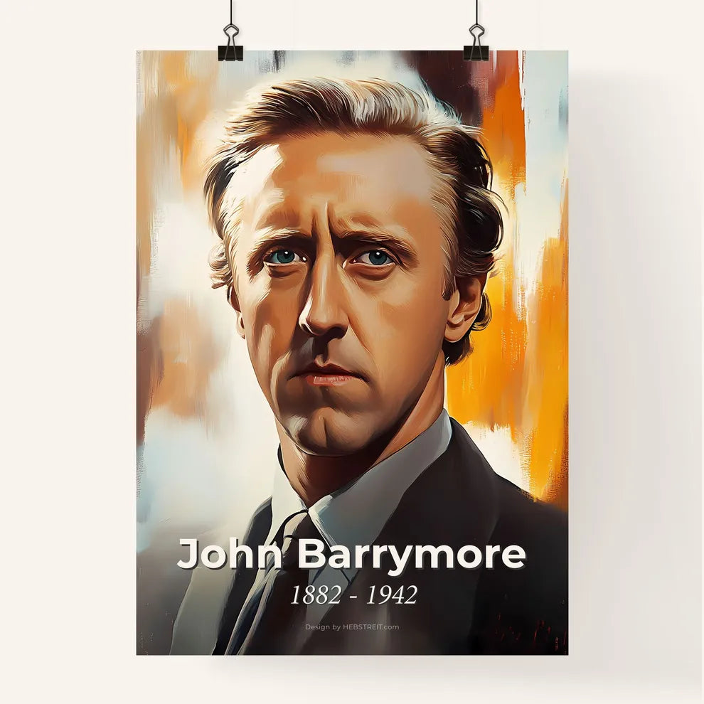 Portrait of John Barrymore Poster