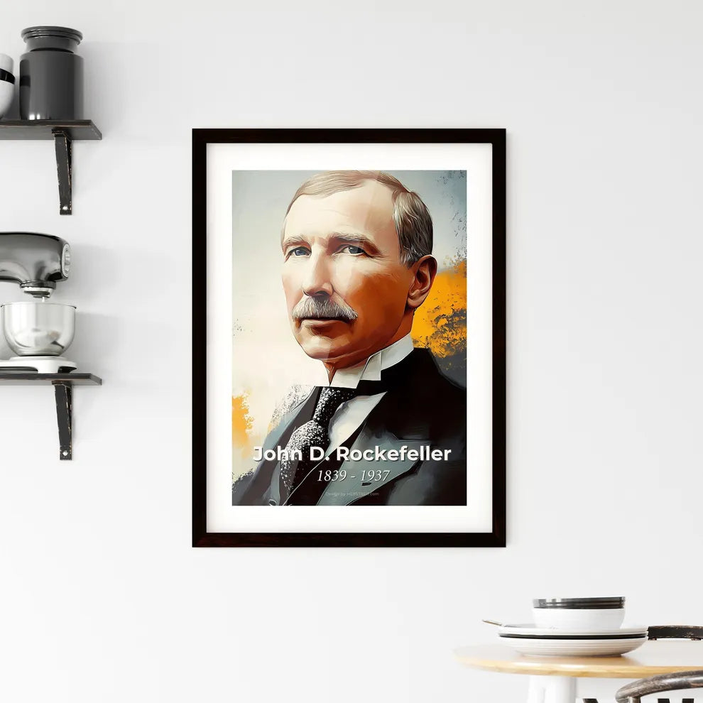 Portrait of John D. Rockefeller Hangings