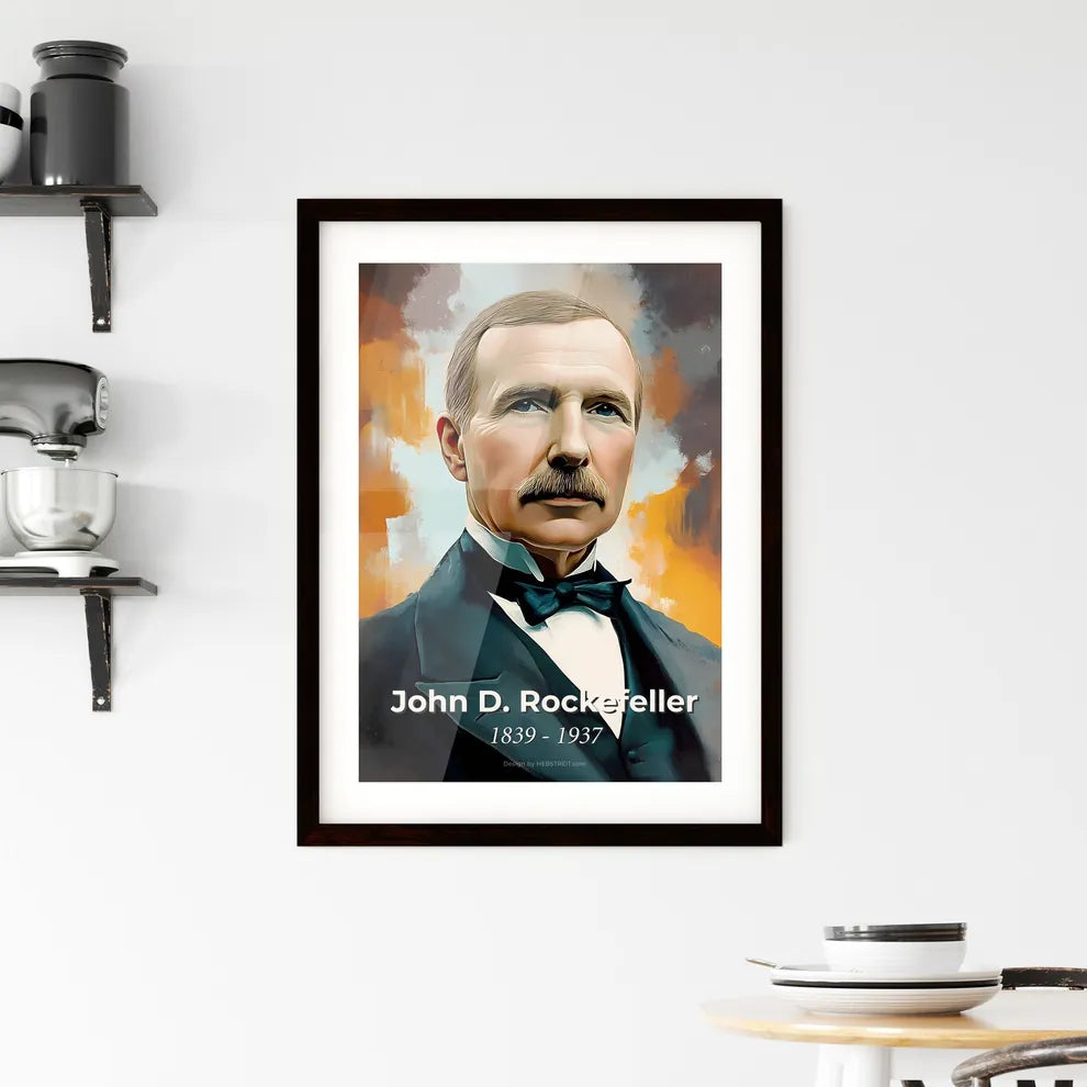 Portrait of John D. Rockefeller Hangings