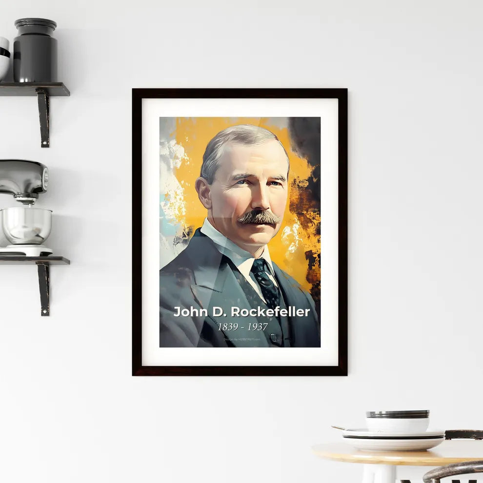 Portrait of John D. Rockefeller Hangings
