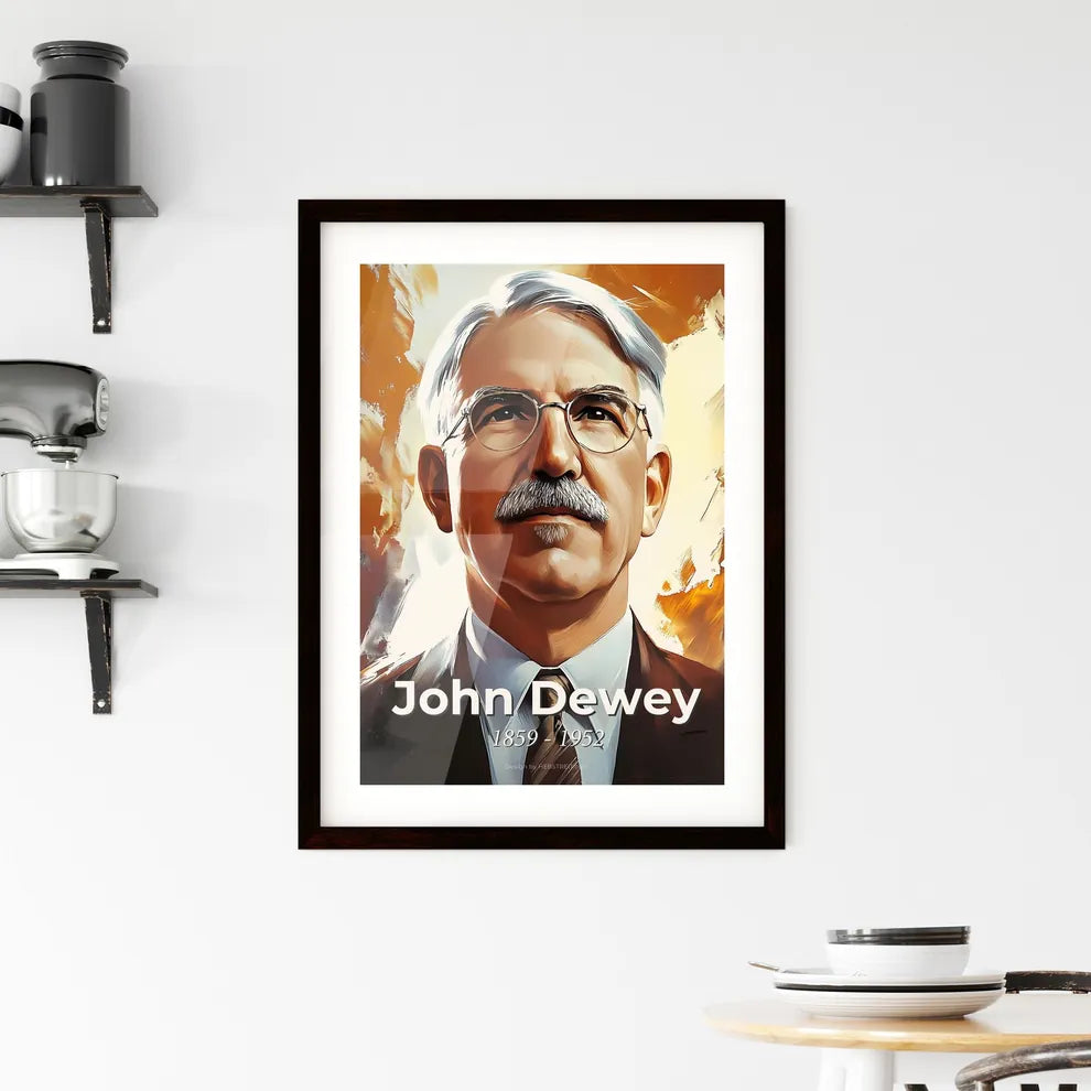 Portrait of John Dewey Hangings