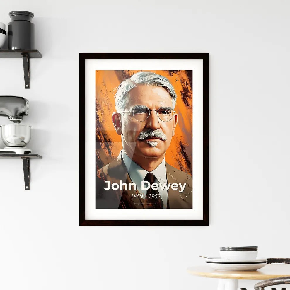 Portrait of John Dewey Hangings