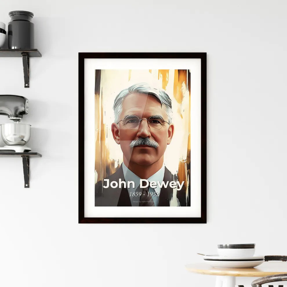 Portrait of John Dewey Hangings