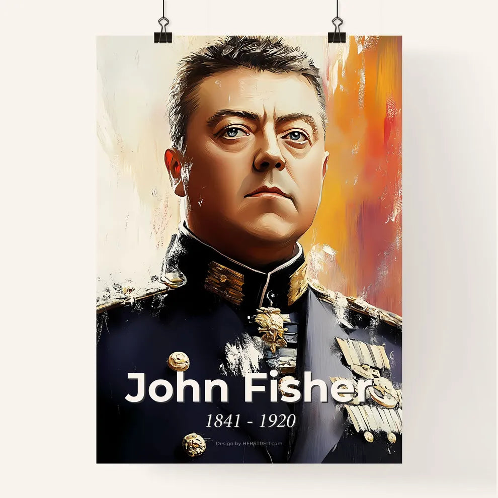Portrait of John Fisher Poster