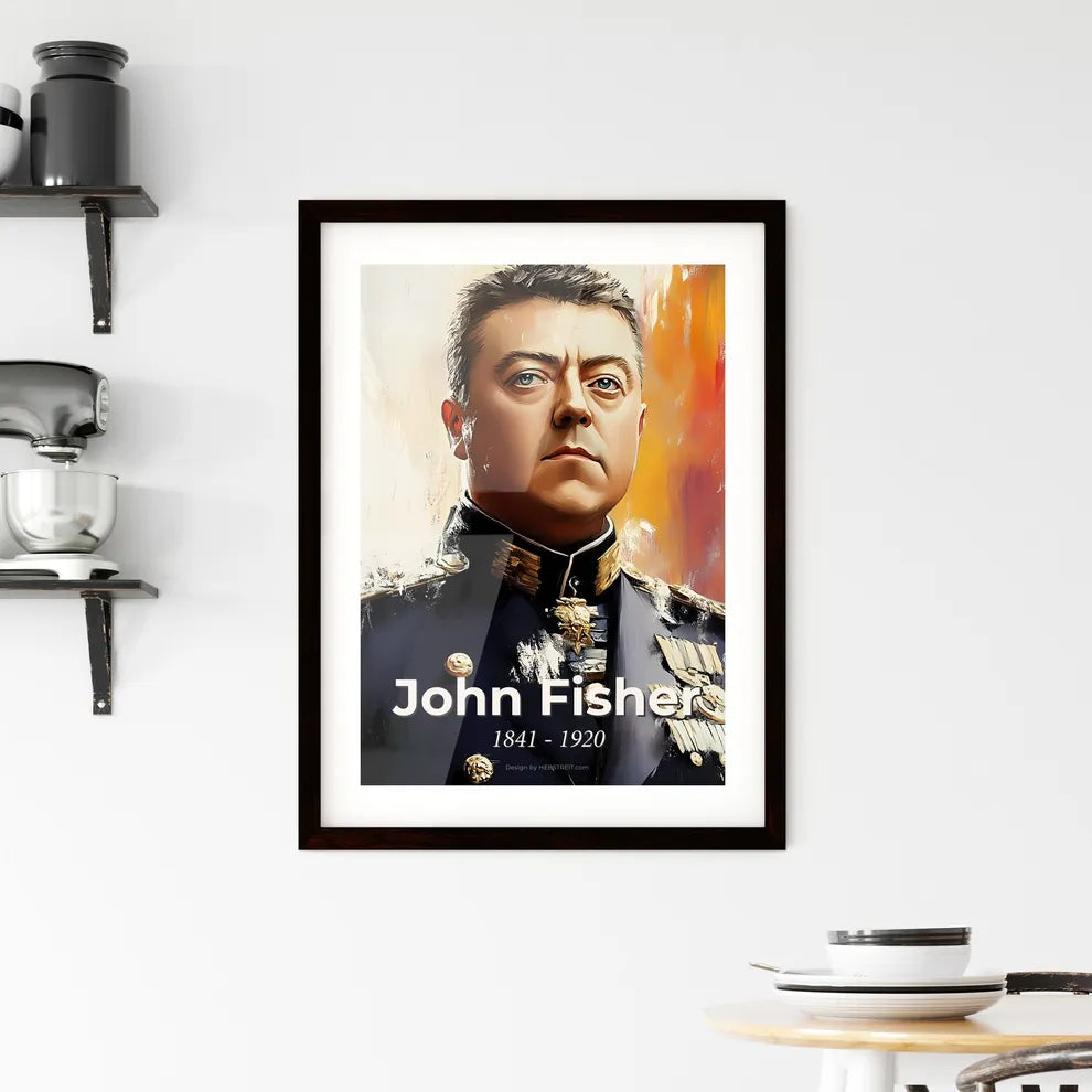 Portrait of John Fisher Hangings