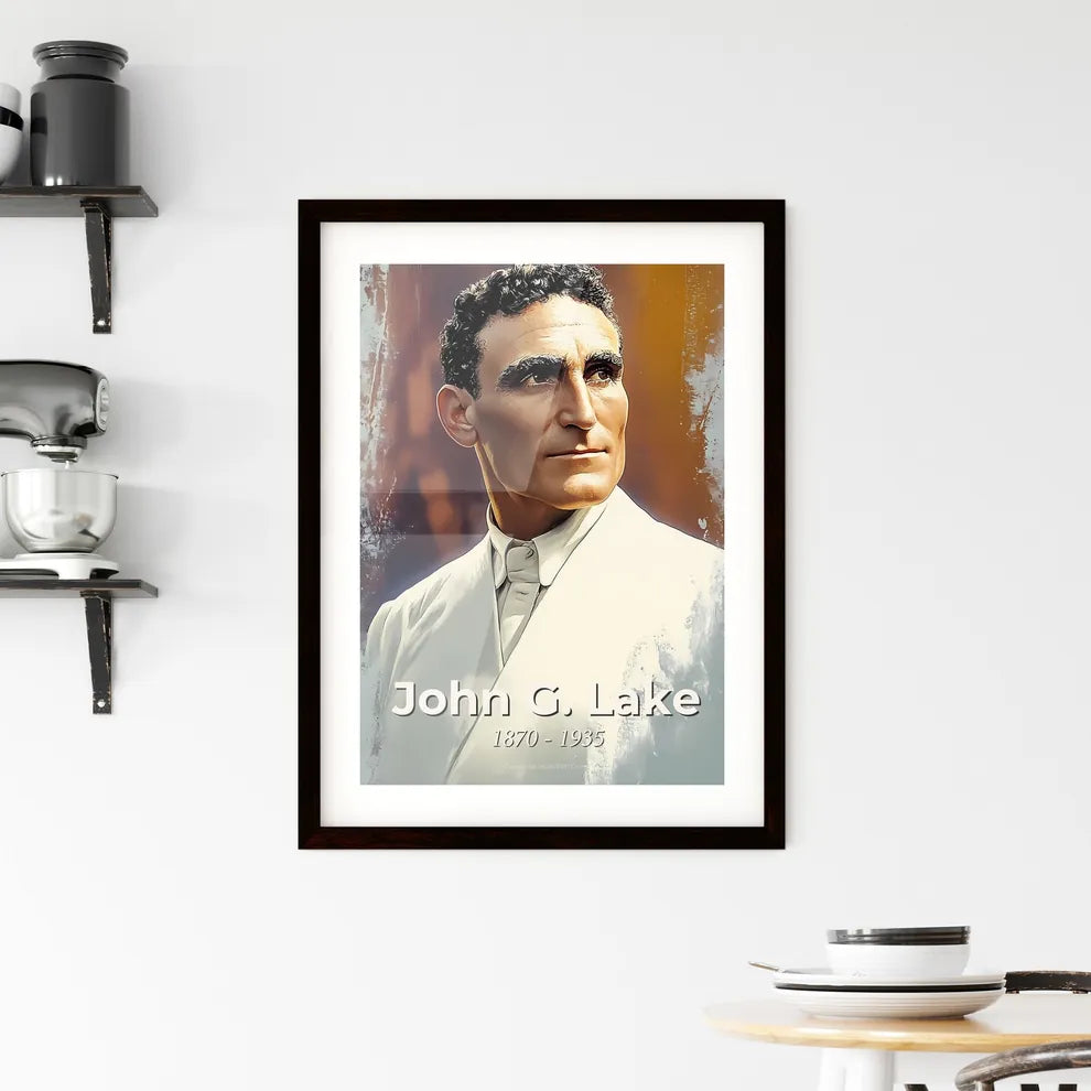 Portrait of John G. Lake Hangings