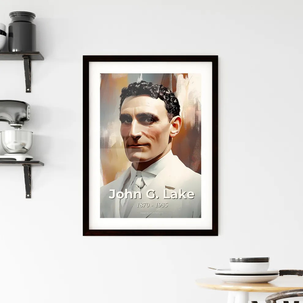 Portrait of John G. Lake Hangings