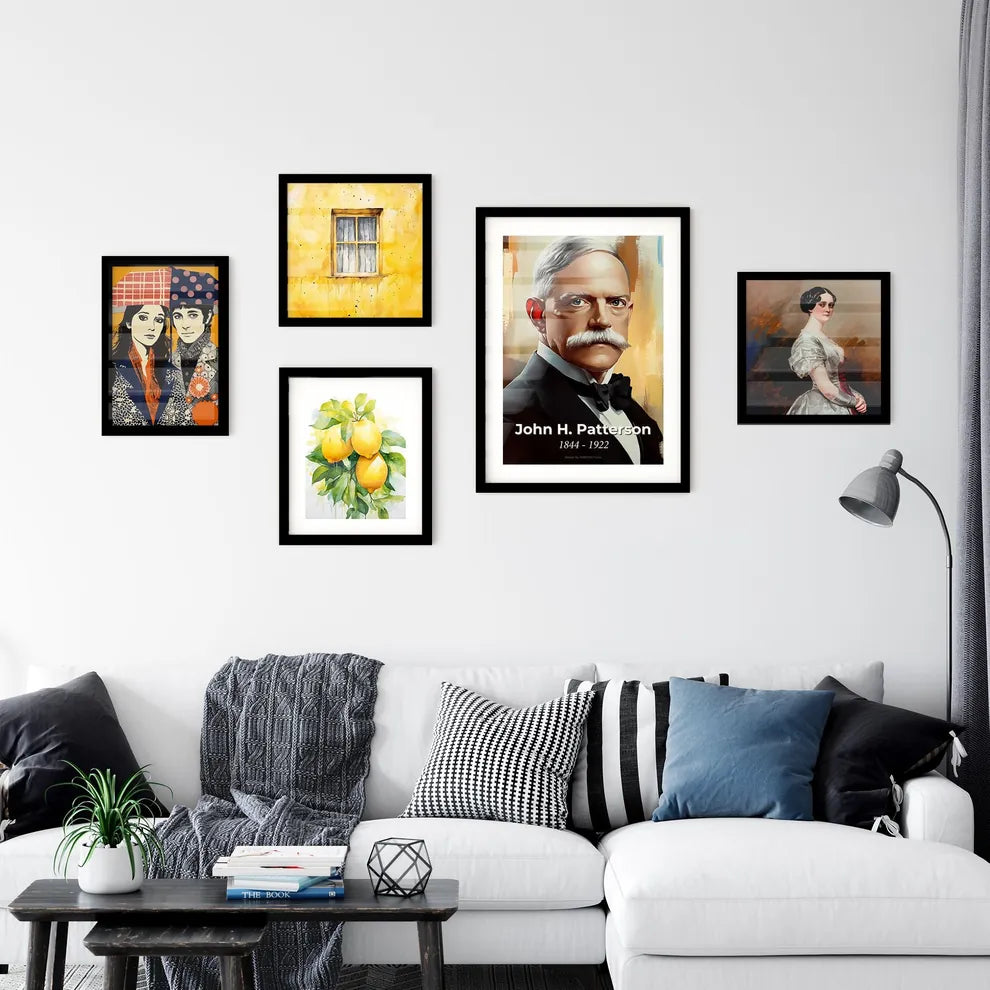 Portrait of John H. Patterson Wall Art
