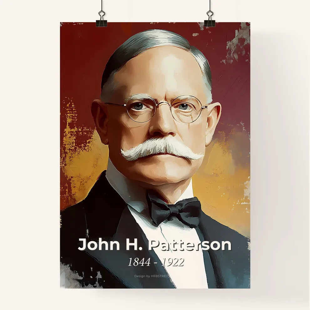 Portrait of John H. Patterson Poster