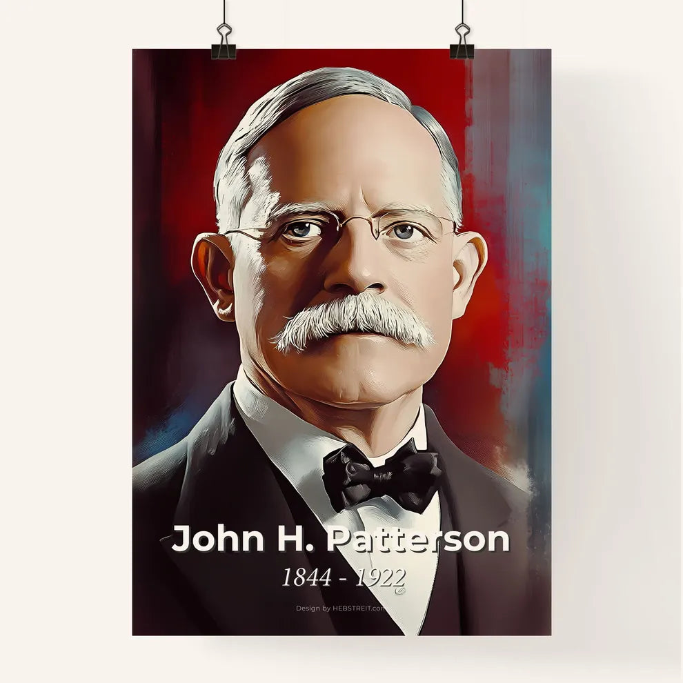 Portrait of John H. Patterson Poster
