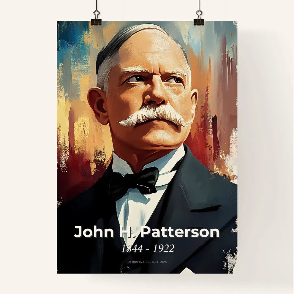 Portrait of John H. Patterson Poster