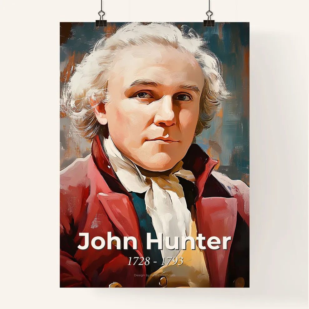 Portrait of John Hunter Poster
