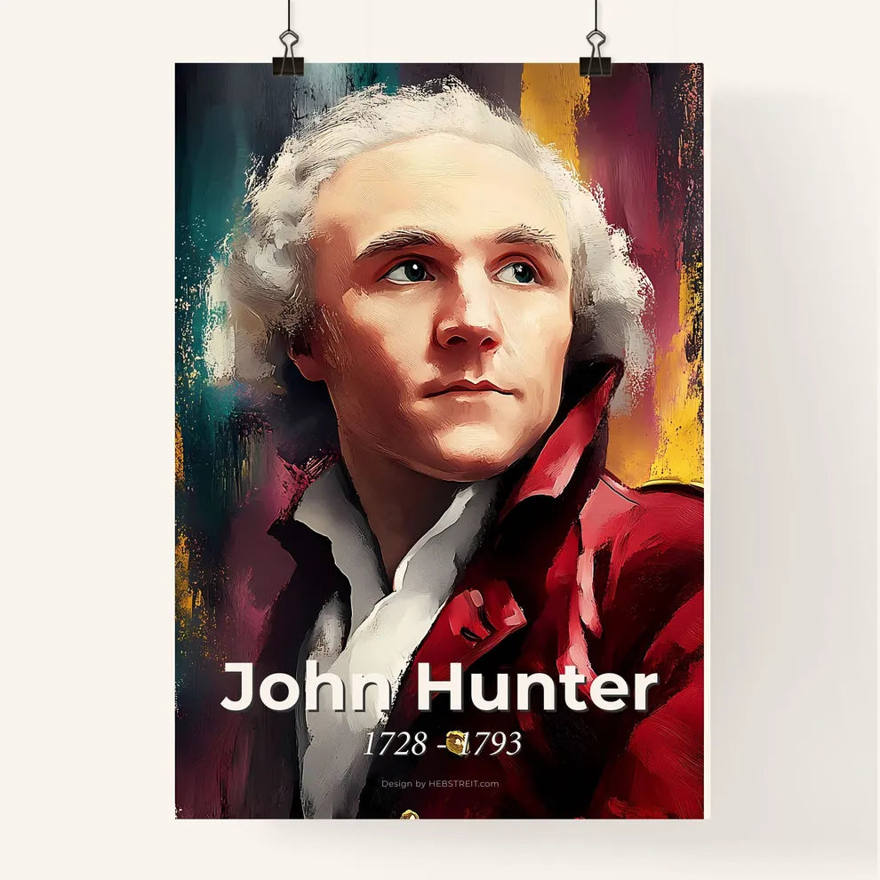 Portrait of John Hunter Poster