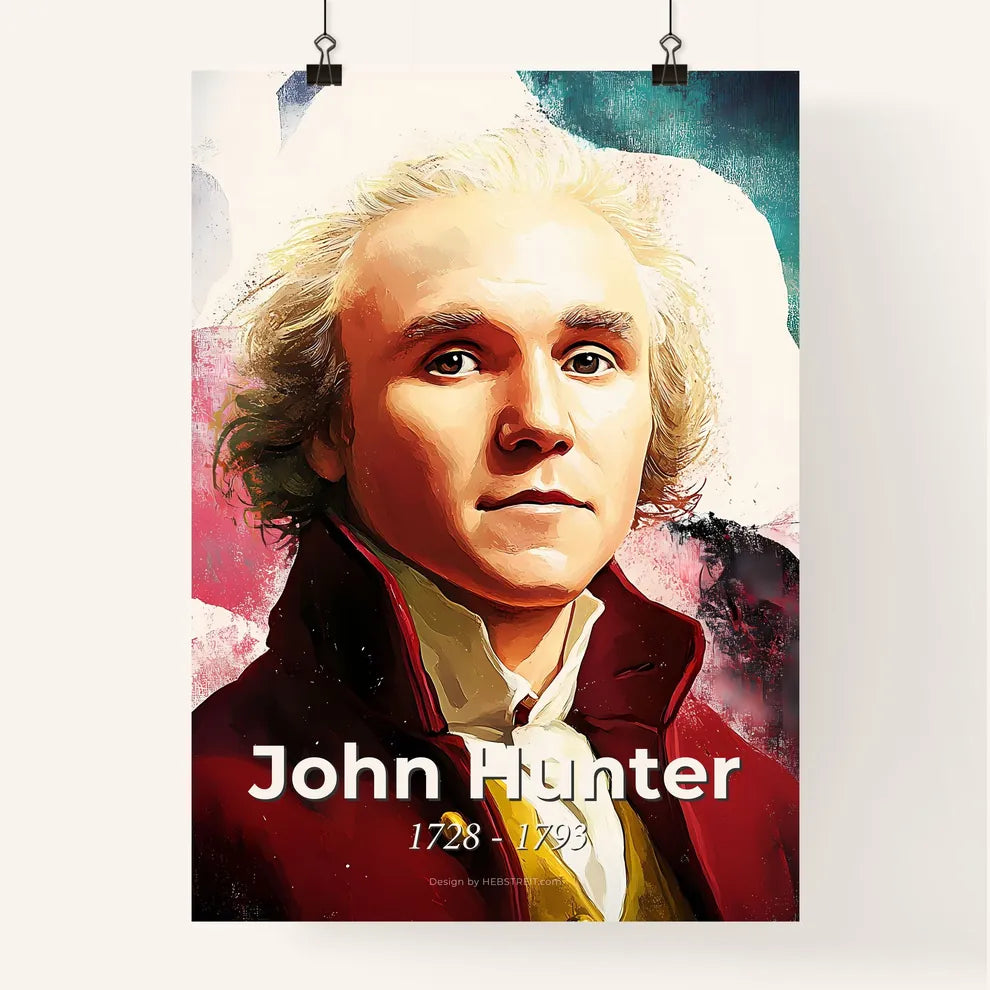 Portrait of John Hunter Poster