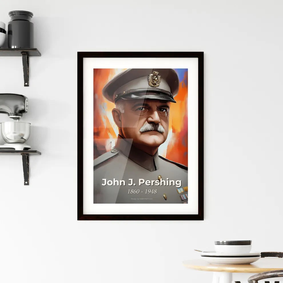 Portrait of John J. Pershing Hangings