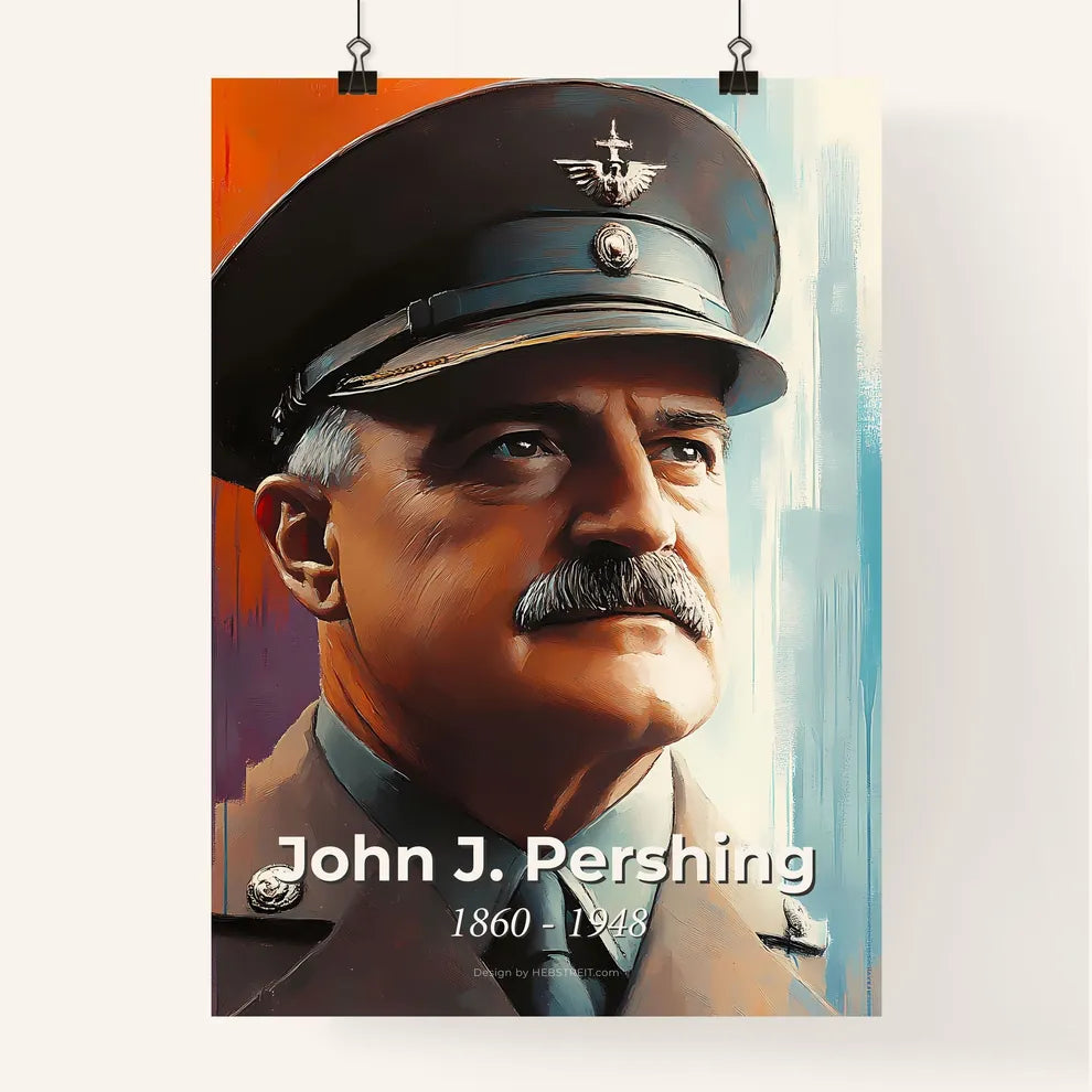 Portrait of John J. Pershing Poster