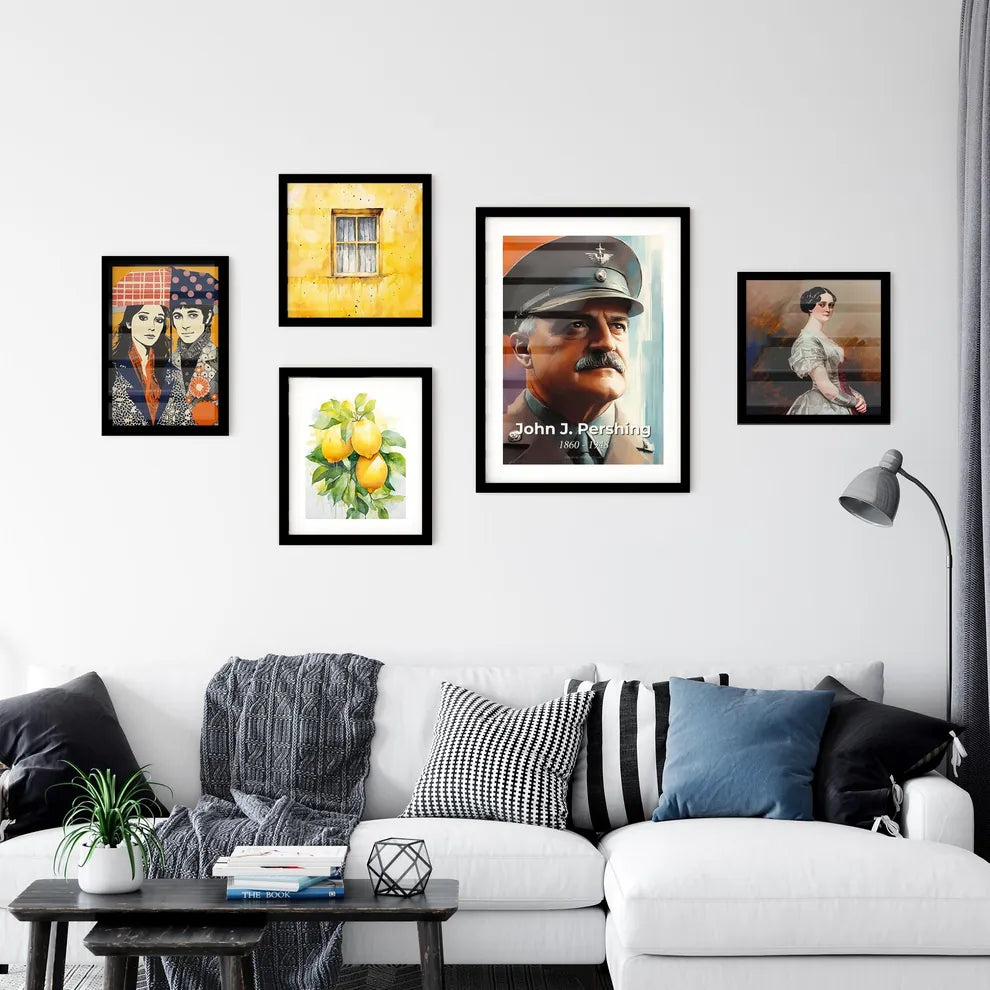 Portrait of John J. Pershing Wall Art
