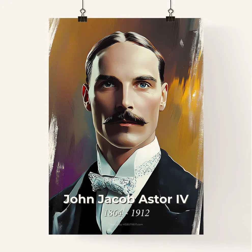 Portrait of John Jacob Astor IV Poster