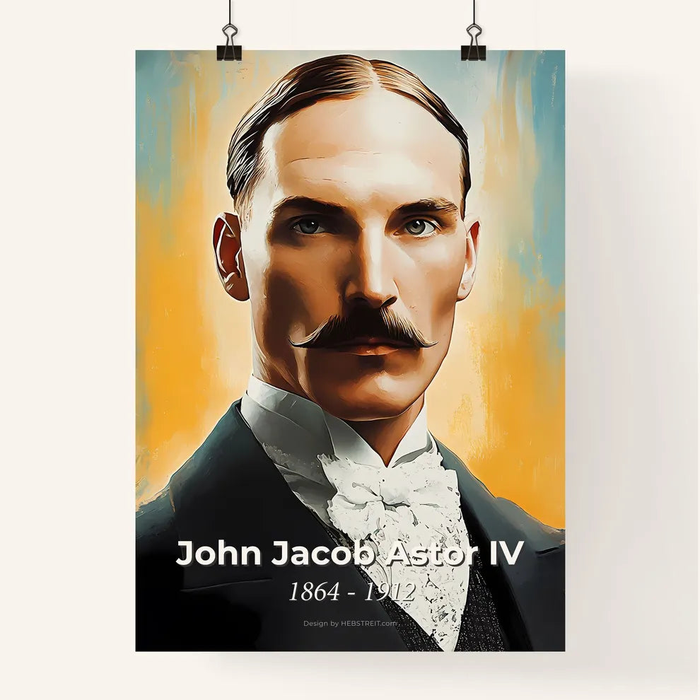 Portrait of John Jacob Astor IV Poster