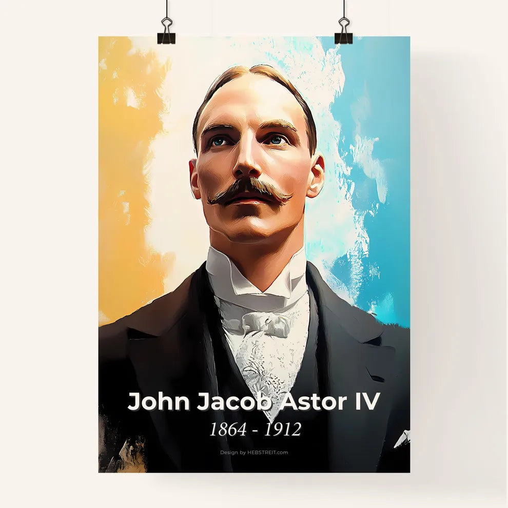 Portrait of John Jacob Astor IV Poster