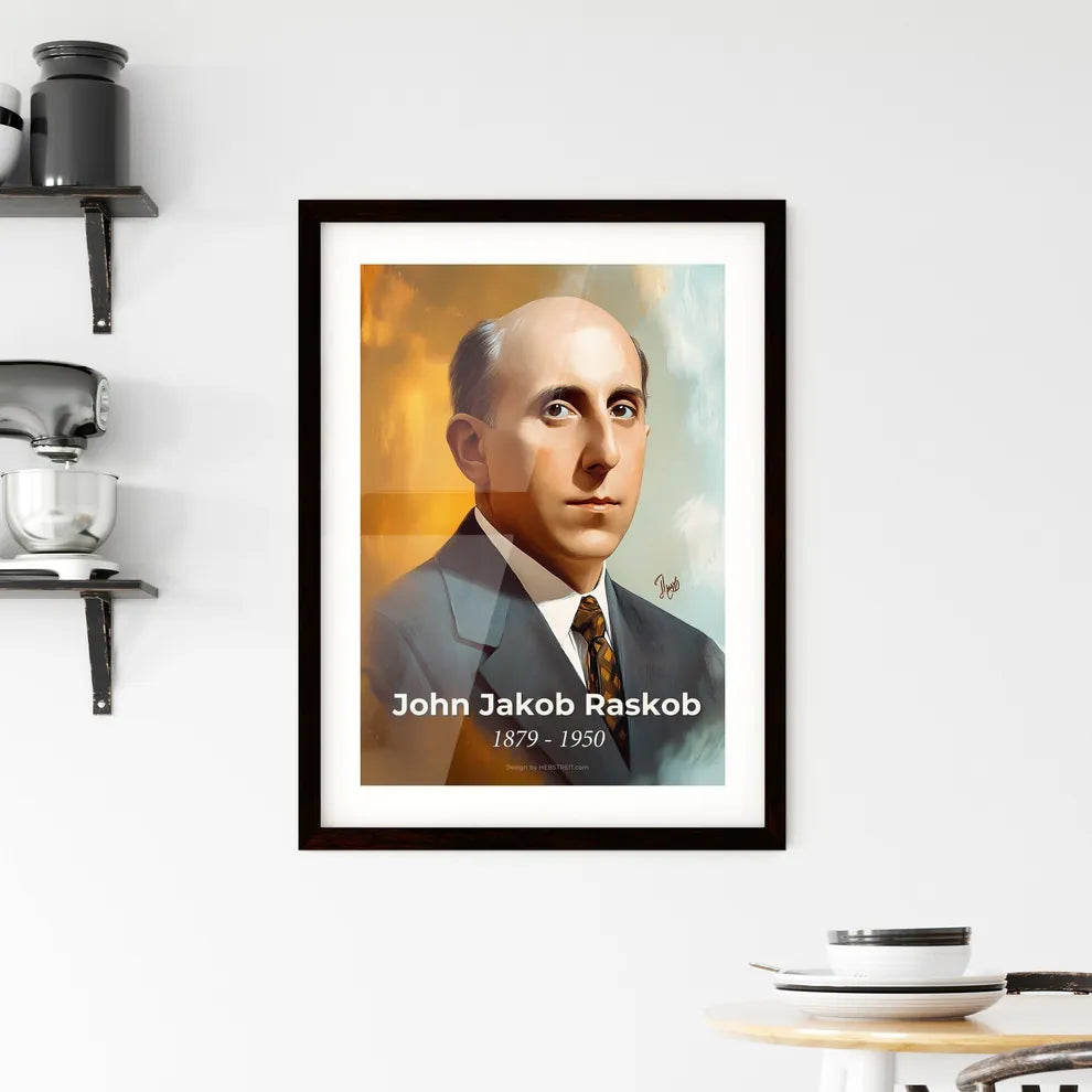 Portrait of John Jakob Raskob Hangings